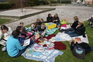Lire à Fleury à la rencontre des enfants